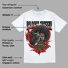 Black Toe 1s DopeSkill T-Shirt New Black Queen Graphic