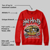 Bred Velvet 11s DopeSkill Red Sweatshirt Hot Mouth Graphic