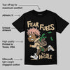 TAN Collection DopeSkill T-Shirt Fear Fuels The Hustle Graphic