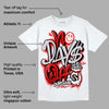 Red Cement 4S DopeSkill T-Shirt No Days Off Graphic