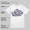 Summit White Navy 4s DopeSkill T-Shirt Rare Breed Type Graphic