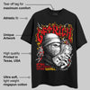 Red Collection DopeSkill T-Shirt Wealthy Graphic