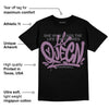 Mauve Off-Noir 2s DopeSkill T-Shirt Queen Graphic