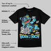 Gamma 11s DopeSkill T-Shirt Born To Be Rich Graphic