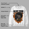 Orange Black White DopeSkill Sweatshirt New Black Queen Graphic