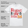 Union LA x Air Retro OG 1s DopeSkill T-Shirt Protect Me From Evil Graphic