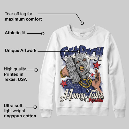Rare Air 11s DopeSkill Sweatshirt Get Rich Graphic