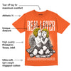 Georgia Peach 3s DopeSkill Orange T-shirt Real Lover Graphic