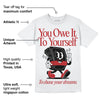 Red Taxi 12s DopeSkill T-Shirt Owe It To Yourself Graphic