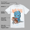 Dunk Low Futura University Blue DopeSkill T-Shirt Money Talks Graphic