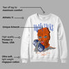 Dunk Low Futura Orange Blaze DopeSkill Sweatshirt Money Talks Graphic