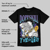 Aqua 8s DopeSkill T-Shirt Sorry I've Been Trappin Graphic