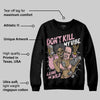 Stars Court White/Pink DopeSkill Sweatshirt Don't Kill My Vibe Graphic