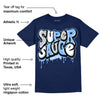 Midnight Navy 5s DopeSkill Navy T-Shirt Super Sauce Graphic