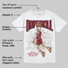 Samba OG Collegiate Burgundy DopeSkill T-Shirt Thunder Dunk Graphic