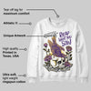 Field Purple 12s DopeSkill Sweatshirt Reap What You Sow Graphic