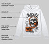Orange Black White DopeSkill Hoodie Sweatshirt Jealousy Graphic