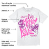 Hyper Violet 4s DopeSkill T-Shirt No Money No Love Typo Graphic