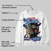 University Blue 6s DopeSkill Sweatshirt Rolling in Money Graphic