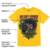 Yellow Collection DopeSkill Gold T-shirt New Black Queen Graphic