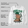 Pine Green 13s DopeSkill Sweatshirt False Love Graphic