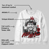 Bred 11s DopeSkill Sweatshirt In My Way Graphic