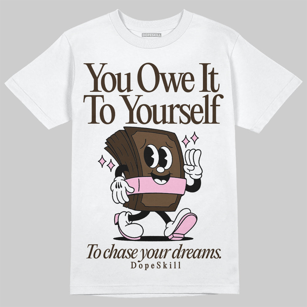 Jordan 11 Retro Neapolitan DopeSkill T-Shirt Owe It To Yourself Graphic Streetwear