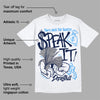 Midnight Navy 3s DopeSkill T-Shirt Speak It Graphic