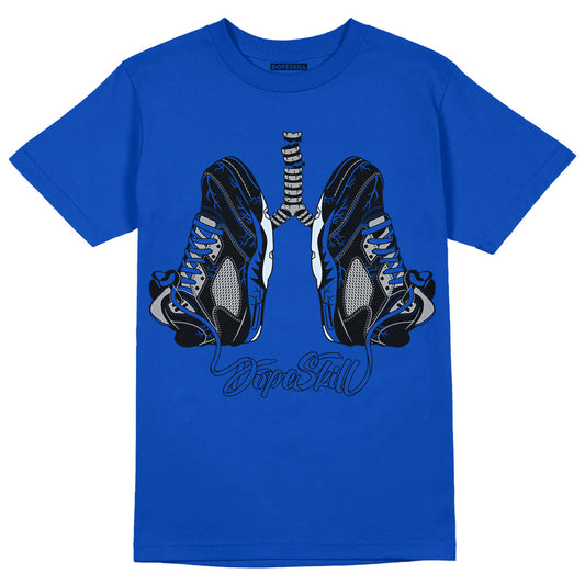 Racer Blue 5s DopeSkill Racer Blue T-shirt Breathe Graphic