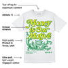 Dunk Reverse Brazil DopeSkill T-Shirt Money Is Our Motive Typo Graphic