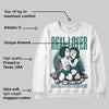 Gel 1130 White Dark Neptune DopeSkill Sweatshirt Real Lover Graphic