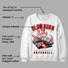 Black Toe 1s DopeSkill Sweatshirt Slow Burn Graphic