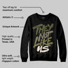 Medium Olive 3s DopeSkill Sweatshirt They Not Like Us Graphic