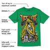 Green Collection DopeSkill Green T-shirt Life or Die Graphic