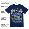 Midnight Navy 3s DopeSkill Navy T-shirt Hot Mouth Graphic