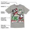 Grey Collection DopeSkill Grey T-shirt Born To Be Rich Graphic