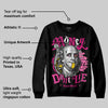 Rick RO Pink Leather Sneakers DopeSkill Sweatshirt Money Don't Lie Graphic