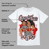 Red Cement 4S DopeSkill T-Shirt Queen Of Hustle Graphic