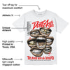 Red Cement 4S DopeSkill T-Shirt The Mouth With No Droughts Graphic