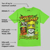 Neon Green Collection DopeSkill Neon Green T-shirt Pretty Girl Swag Graphic