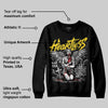 Black Tour Yellow AJ 4 Thunder DopeSkill Sweatshirt Heartless Graphic