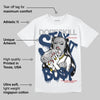 Summit White Navy 4s DopeSkill T-Shirt Stay It Busy Graphic