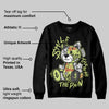 Light Lemon Twist 4s DopeSkill Sweatshirt Smile Through The Pain Graphic