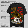 Black Taxi 12s DopeSkill T-Shirt Reap What You Sow Graphic