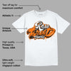 Orange Black White DopeSkill T-Shirt Rare Breed Type Graphic