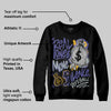 Lakers 4s DopeSkill Sweatshirt Real Ones Move In Silence Graphic