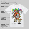 Orange Black White DopeSkill T-Shirt Learning Graphic