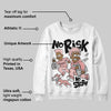 Dusty Rose 40s DopeSkill Sweatshirt No Risk No Story Graphic