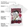 85 Metallic Burgundy 1s DopeSkill T-Shirt Sorry I've Been Trappin Graphic