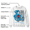 Military Blue 4s DopeSkill Sweatshirt Love Kills Graphic